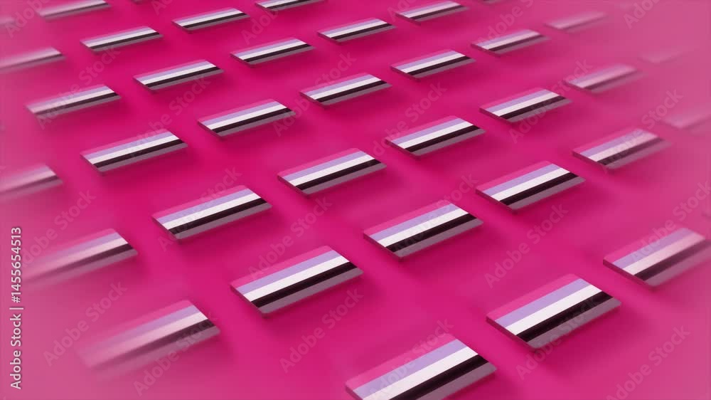 Apressexual Flags in a Grid, Seamless Loop, Pride Concept Apressexual Flags in a Grid, Seamless Loop, Pride Concept
