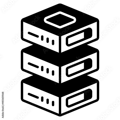 Database black Fill Icon