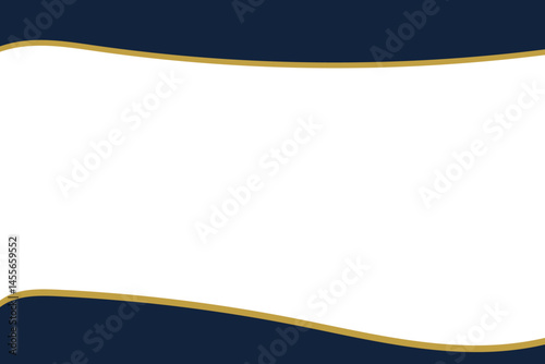 Free Download blue background with golden border - GFXLoad