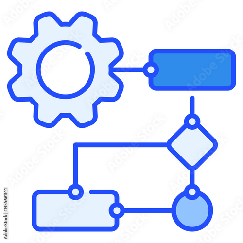 AI Blue Icon