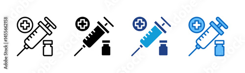 Vaccine Syringe and Medical