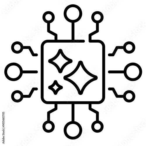 AI line Icon