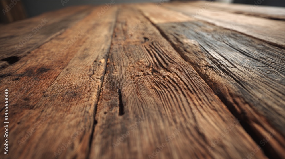 Aged wooden table texture with natural weathered tones, evoking rustic charm and timeless beauty
Aged wooden table texture with natural weathered tones, evoking rustic charm and timeless beauty
