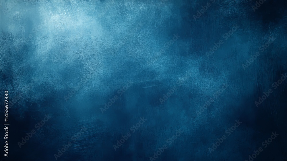 Fototapeta premium Dark Blue Misty Background Creating a Serene Atmosphere Suitable for Artistic Designs and Presentations During Evening Hours
