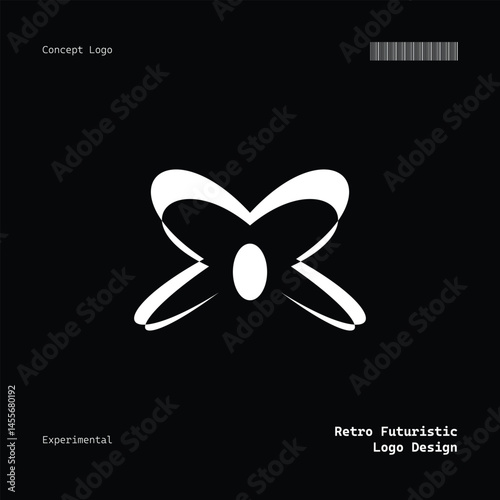 Minimalist Retro Futuristic Logo for Multipurpose Use