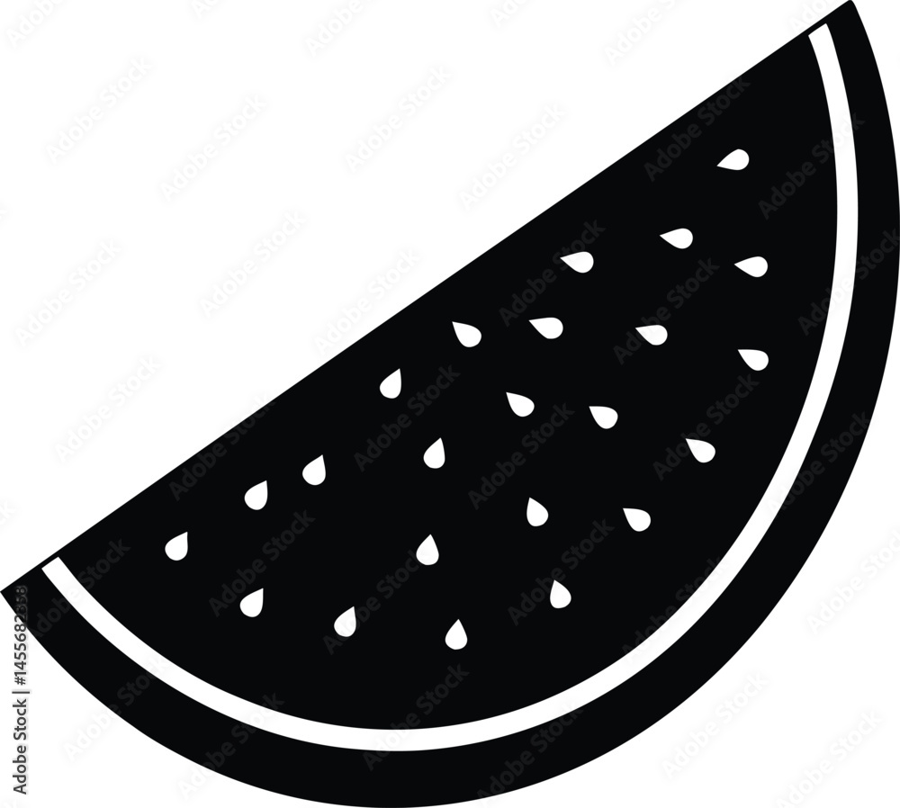 slice of watermelon on white background slice of watermelon on white background