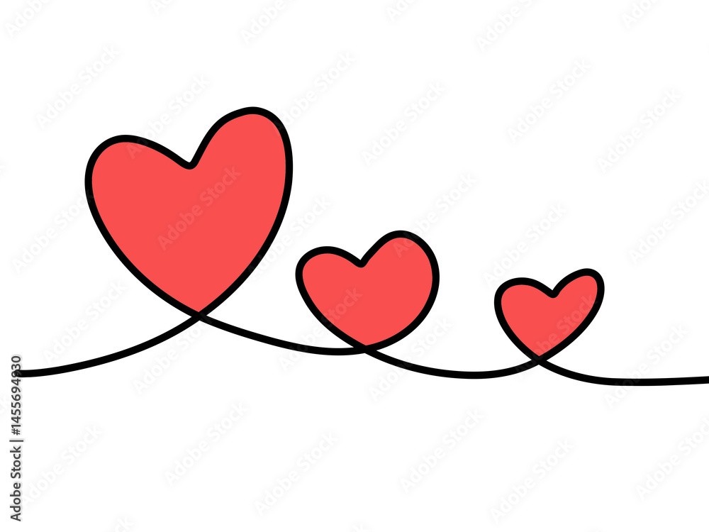 red heart on white background red heart on white background