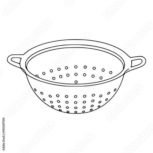 Strainer Line Art