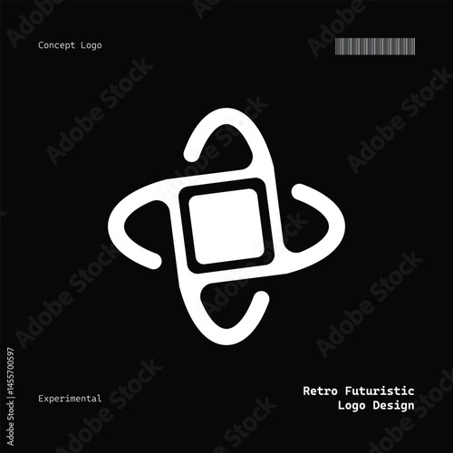 Minimalist Retro Futuristic Logo for Multipurpose Use