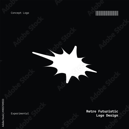 Minimalist Retro Futuristic Logo for Multipurpose Use