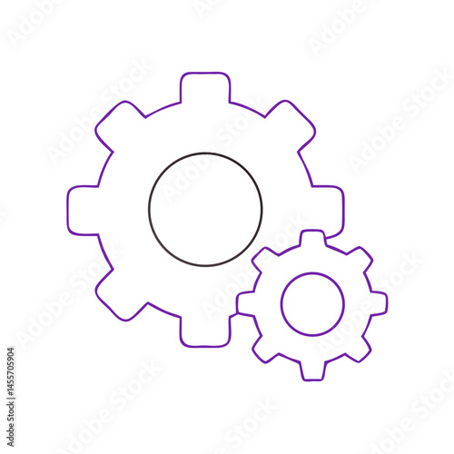 Icon of a document with an 'X' symbol indicating removal in settings  