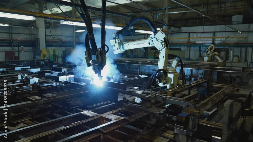 Automated Welding Process Metal Fabrication Using Robotic Arm Technology Automated Welding Process Metal Fabrication Using Robotic Arm Technology