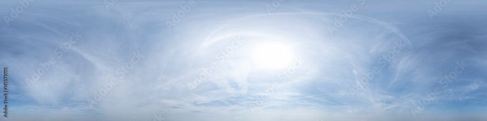 Seamless 360 degree panoramic sky covering the entire sphere