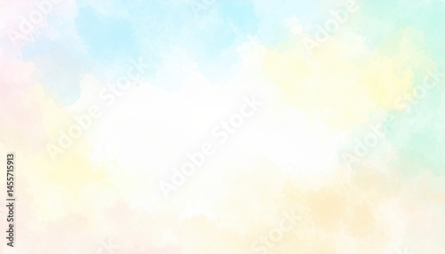 Creative abstract art display modern gallery digital artwork colorful environment wide-angle view imaginative concept