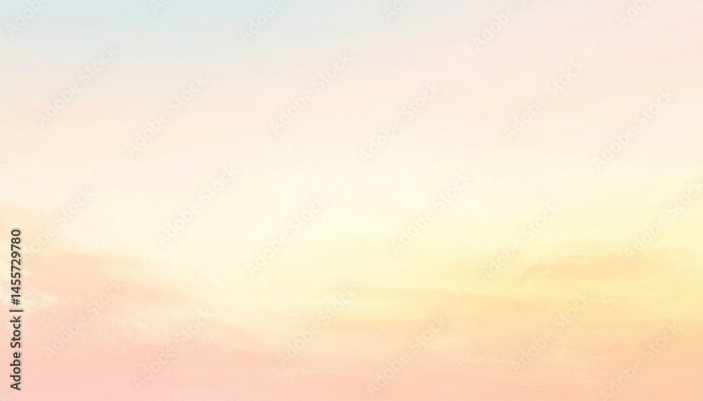 Naklejka premium Breathtaking sunrise display serene landscape nature photography tranquil atmosphere wide angle beauty of dawn