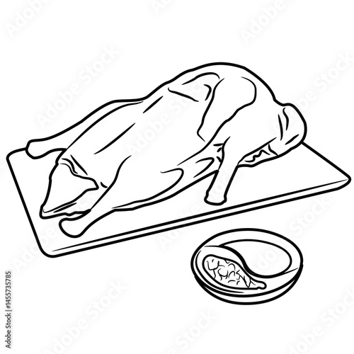 Peking duck Chinese food