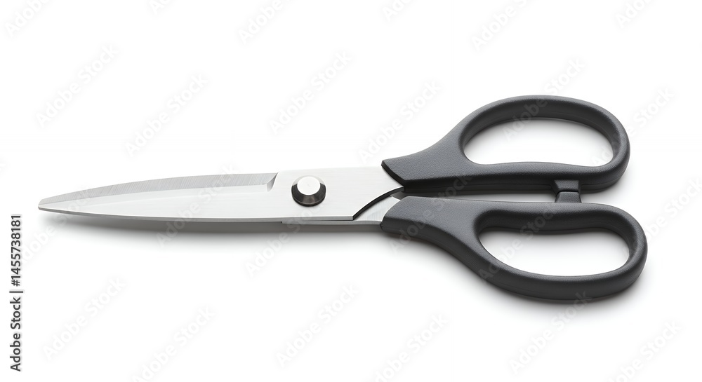 Scissors isolated on white background for craft design and everyday use Scissors isolated on white background for craft design and everyday use