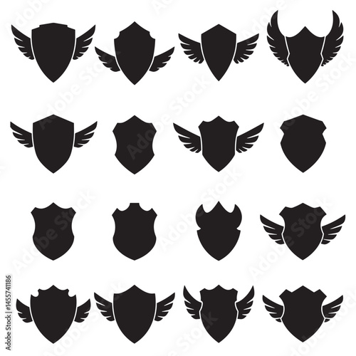 shields and laurel wreaths wing shield bundle 