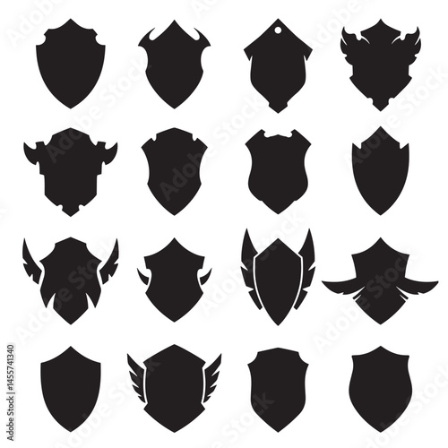 wing shield bundle  and laurel wreaths