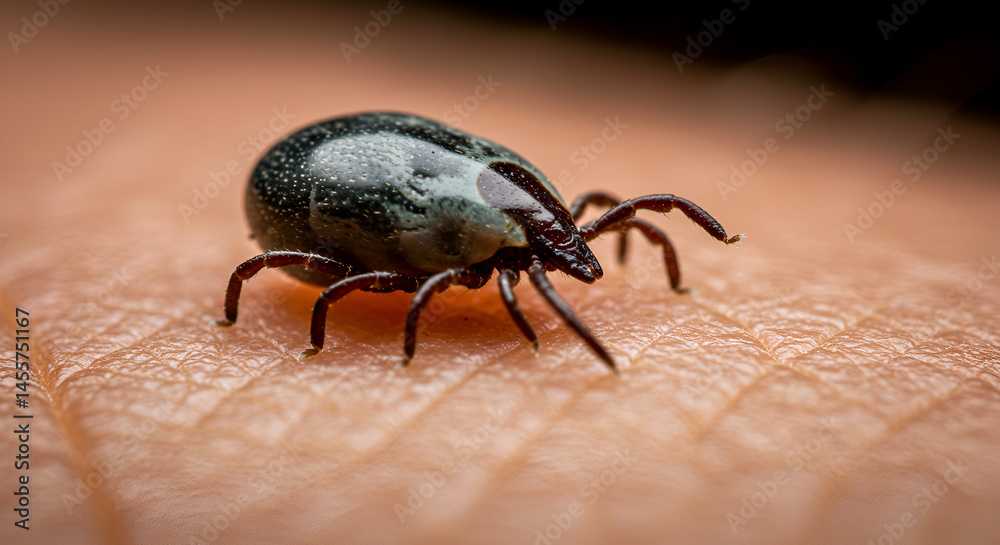 Zoom-in on a Tick Biting into Skin – Parasitic Interaction Visualization Zoom-in on a Tick Biting into Skin – Parasitic Interaction Visualization