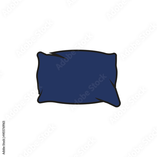 Stylized Pillow logo vector and symbol design