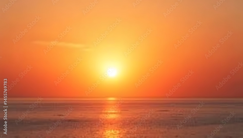 Warm sunset gradient from burnt orange to soft coral and golden yellow, evoking tropical serenity Warm sunset gradient from burnt orange to soft coral and golden yellow, evoking tropical serenity