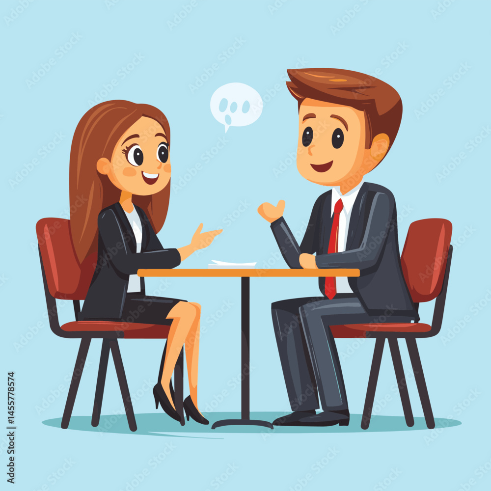 Business Job Interview concept Business Job Interview concept