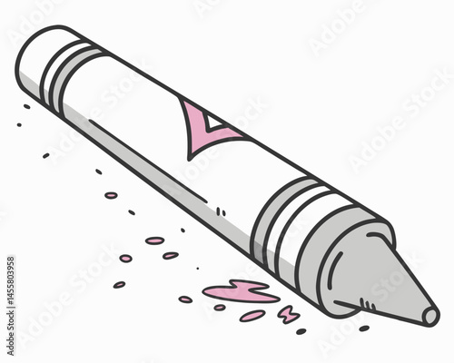 eraser vectoricon white background 
