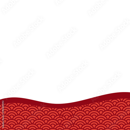 Footer Lunar Pattern Modern