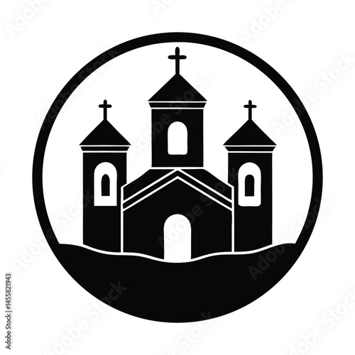 mission silhouette vector.