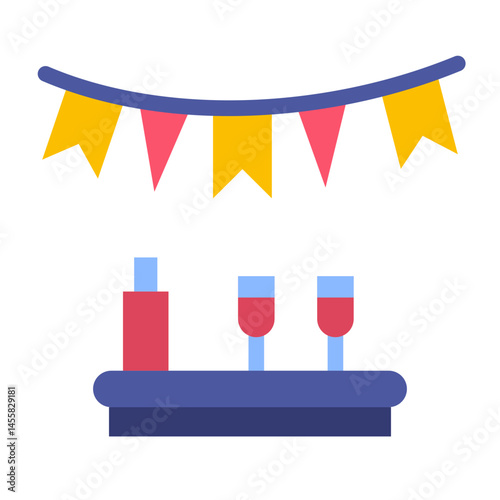 Feast Vector Design Icon Style