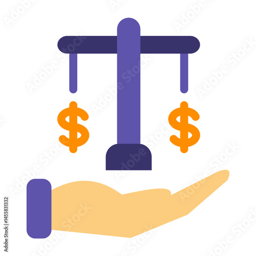Equity Vector Design Icon Style