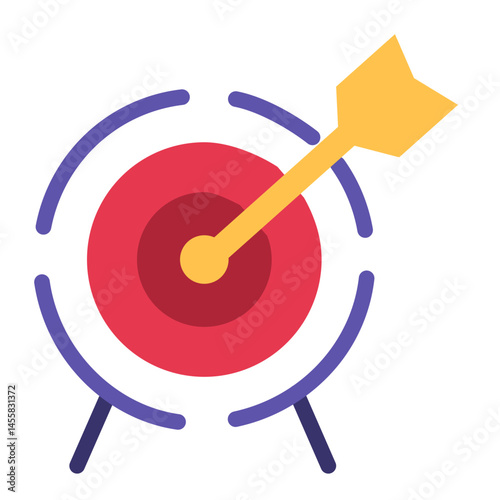 Mission Vector Design Icon Style