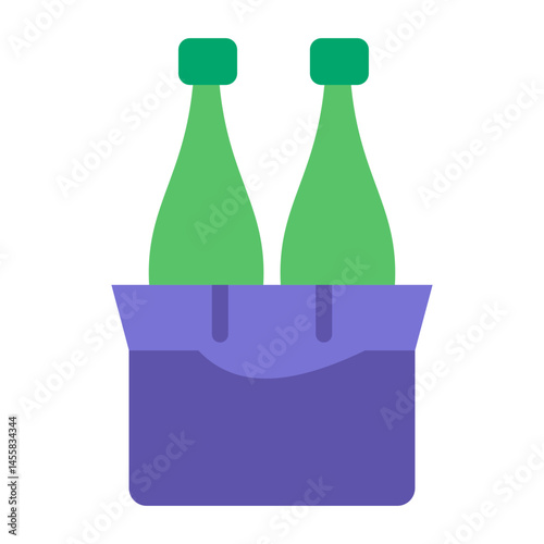 Vendor Booth Vector Design Icon Style