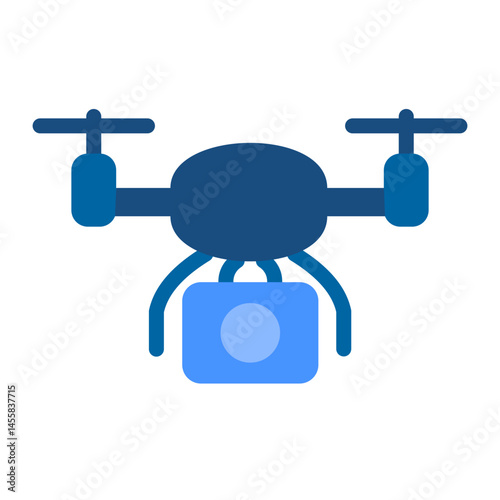 Camera Drone Vector Design Icon Style