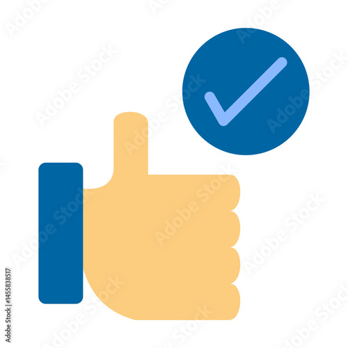 Approve Vector Design Icon Style