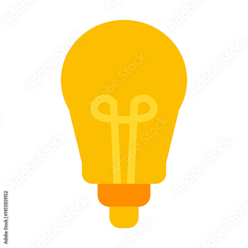 Bulb Vector Design Icon Style