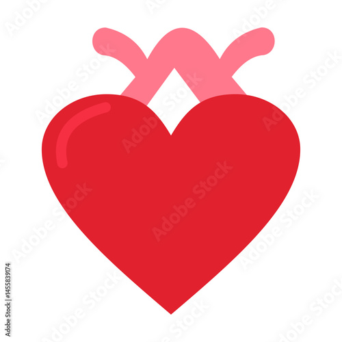 Heart Vector Design Icon Style