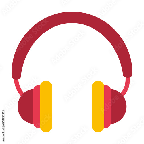 Headphones Vector Design Icon Style