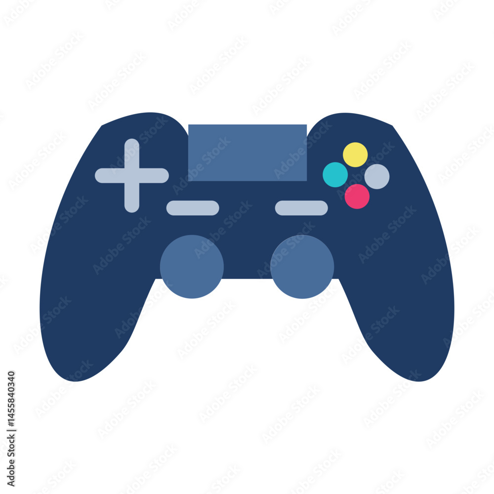 Gamepad Vector Design Icon Style