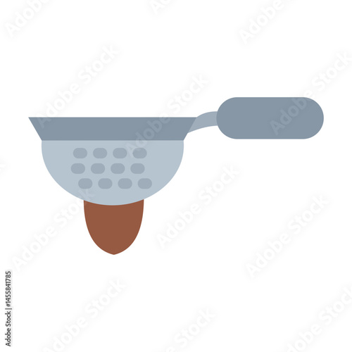 Tea Strainer Vector Design Icon Style