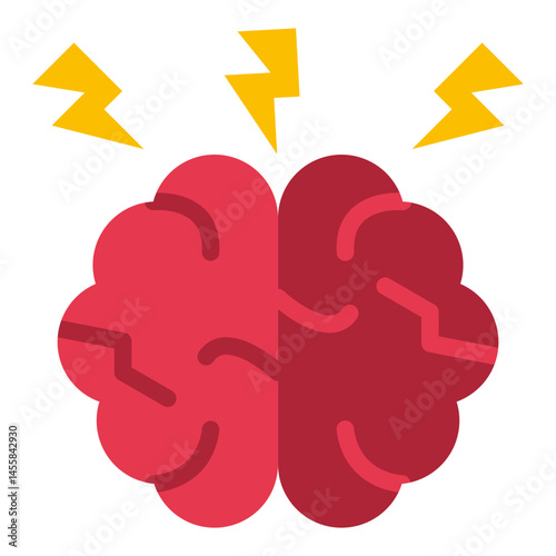Brainstorming Vector Design Icon Style
