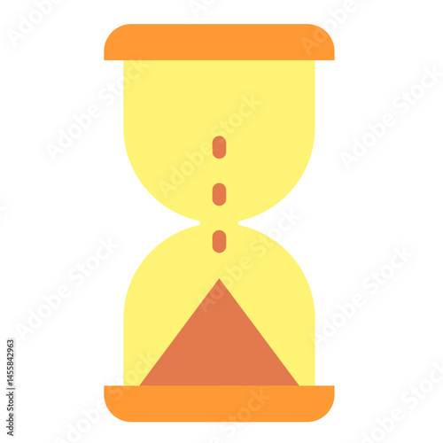 Sand Clock Vector Design Icon Style