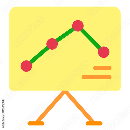 Presentation Vector Design Icon Style