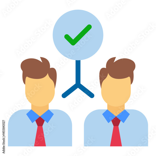 Team Vector Design Icon Style