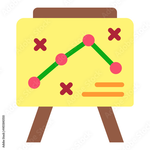 Strategy Vector Design Icon Style