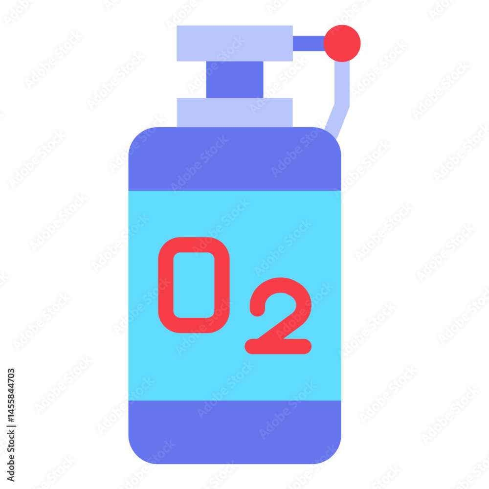 Oxygen Tank Vector Design Icon Style Oxygen Tank Vector Design Icon Style