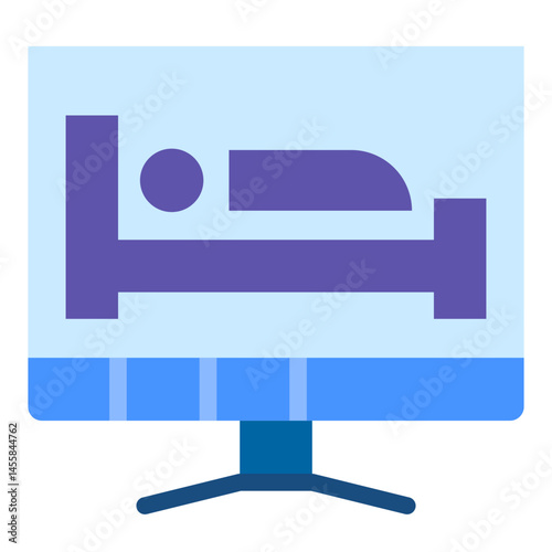 Online Reservation Vector Design Icon Style