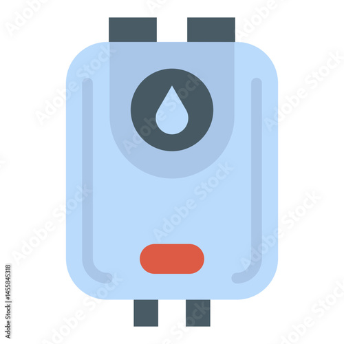 Water Heater Vector Design Icon Style