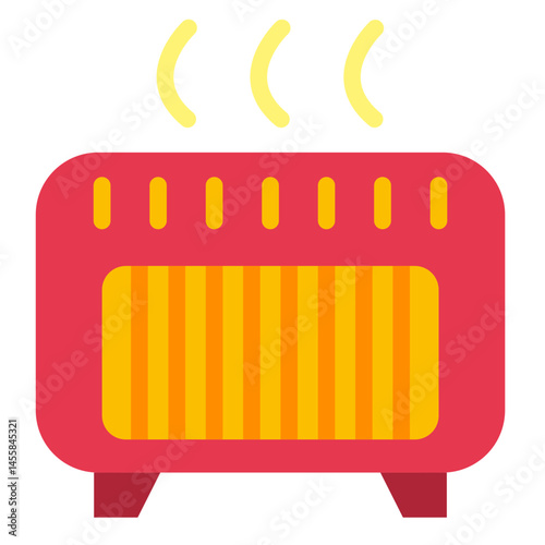 Heater Vector Design Icon Style